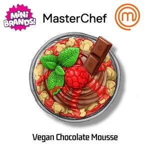 Mini Brands x Create MasterChef Collection: Vegan Chocolate Mousse